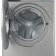 Indesit BDE 86436X S UK N lavasciuga Libera installazione Caricamento frontale Argento D 5