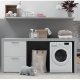 Indesit BDE 96436X W UK N lavasciuga Libera installazione Caricamento frontale Bianco D 10