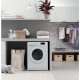 Indesit BDE 96436X W UK N lavasciuga Libera installazione Caricamento frontale Bianco D 14