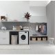 Indesit BDE 96436X W UK N lavasciuga Libera installazione Caricamento frontale Bianco D 15