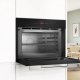 Bosch Serie 8 CEG732XB1B forno a microonde Nero Microonde con grill Da incasso 36 L 1000 W 3