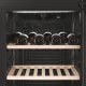 Haier Wine cellar HWS188GAE Libera installazione Nero 188 bottiglia/bottiglie 15