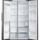 Haier SBS 90 Serie 5 HSW59F18DIMM frigorifero side-by-side Libera installazione 601 L D Platino, Acciaio inox 19