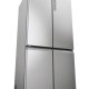 Haier Cube 90 Serie 7 HCR79F19ENMM frigorifero side-by-side Libera installazione 646 L E Platino, Acciaio inox 5