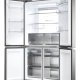 Haier Cube 90 Serie 7 HCR79F19ENMM frigorifero side-by-side Libera installazione 646 L E Platino, Acciaio inox 21