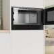 Bosch Serie 8 BFR9221B1 forno a microonde Nero Solo microonde Da incasso 21 L 900 W 4