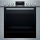 Bosch Serie 6 HEG317AS1 + NIF64RCB5E set di elettrodomestici da cucina Piano cottura a induzione Forno elettrico 3