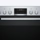 Bosch Serie 6 HEG317AS1 + NIF64RCB5E set di elettrodomestici da cucina Piano cottura a induzione Forno elettrico 4