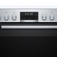 Bosch Serie 6 HEH378BS1 + NIF64RCB5E set di elettrodomestici da cucina Piano cottura a induzione Forno elettrico 4