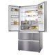 Haier HFR79F19EFGK frigorifero side-by-side Libera installazione 703 L E Acciaio inox 11