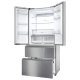 Haier HFR7819ENGC frigorifero side-by-side Libera installazione 504 L E Acciaio inox 11