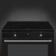 Smeg Concert CX91IMBL cucina Cucina freestanding Elettrico Piano cottura a induzione Nero A 6