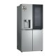 LG InstaView GMG861MBAE frigorifero side-by-side Libera installazione 508 L E Nero, Acciaio inox 3