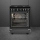 Smeg Concert CX61GMBL cucina Elettrico Gas Nero 4