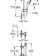 GROHE Grohtherm 800 sistema di doccia Cromo 3