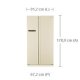 Samsung RSA1STVB frigorifero side-by-side Libera installazione 440 L Sabbia 4