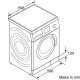 Bosch WAS32742 lavatrice Caricamento frontale 8 kg 1600 Giri/min Bianco 3