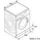 Siemens WM16S442 lavatrice Caricamento frontale 8 kg 1600 Giri/min Bianco 3