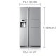 Samsung RSH5ZETS frigorifero side-by-side Libera installazione 506 L Titanio 4