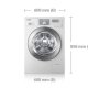 Samsung WF0814Y8E lavatrice Caricamento frontale 8 kg 1400 Giri/min Bianco 7