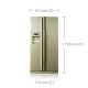 Samsung RSA1DTVG frigorifero side-by-side Libera installazione 3