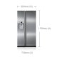 Samsung RSG5DURS frigorifero side-by-side Libera installazione 637 L Argento 4