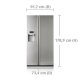 Samsung RSH5UTRS frigorifero side-by-side Libera installazione Argento 6