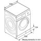 Bosch WAS32743 lavatrice Caricamento frontale 8 kg 1600 Giri/min Bianco 3
