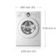 Samsung WF1714YSW/XEN lavatrice Caricamento frontale 7 kg 1400 Giri/min Bianco 3