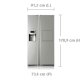 Samsung RSH5ZEPN frigorifero side-by-side Libera installazione 506 L Acciaio inox 5