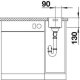 BLANCO ANDANO 180-IF Lavandino da cucina top-mount 4