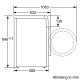 Siemens IQ800 lavatrice Caricamento frontale 8 kg 1600 Giri/min Bianco 3