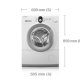 Samsung WF1602WUV lavatrice Caricamento frontale 6 kg 1200 Giri/min Bianco 4