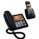 AEG Voxtel D210 Combo Telefono analogico/DECT Nero, Argento 3