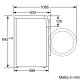 Bosch WTY87701FG asciugatrice Libera installazione Caricamento frontale 8 kg A++ Bianco 4