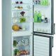 Whirlpool WBE2614 TS frigorifero con congelatore Libera installazione 258 L Argento 3