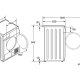Bosch WTW865S2 asciugatrice Libera installazione Caricamento frontale 7 kg A+ Argento, Bianco 3