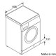 Bosch WAE284S3 lavatrice Caricamento frontale 7 kg 1400 Giri/min Argento, Bianco 4
