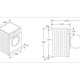 Bosch WAS32741 lavatrice Caricamento frontale 8 kg 1600 Giri/min Bianco 3