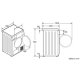 Bosch WTS86512 asciugatrice Libera installazione Caricamento frontale 8 kg B Bianco 3