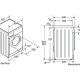 Bosch WAE28320 lavatrice Caricamento frontale 6 kg 1400 Giri/min Bianco 3