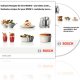 Bosch MUM54Q40 robot da cucina 900 W 1,25 L Acciaio inox, Bianco 5