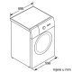 Bosch Maxx 8 WAK24268BY lavatrice Caricamento frontale 8 kg 1200 Giri/min Bianco 3