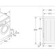 Siemens WM12A160 lavatrice Caricamento frontale 5 kg 1200 Giri/min Bianco 3