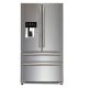 Haier HB22FWRSSAA frigorifero side-by-side Libera installazione 522 L F Acciaio inossidabile 3
