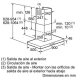 Siemens LC91BE552 cappa aspirante Cappa aspirante a parete Acciaio inox 980 m³/h 3