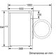 Siemens WM14Y740ES lavatrice Caricamento frontale 9 kg 1400 Giri/min Bianco 3