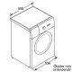 Bosch WAQ16460TR lavatrice Caricamento frontale 7 kg 800 Giri/min Bianco 4