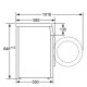 Bosch WAQ2036XTR lavatrice Caricamento frontale 8 kg 1000 Giri/min Acciaio inossidabile 3