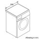 Siemens WM14Q474NL lavatrice Caricamento frontale 8 kg 1400 Giri/min Bianco 5
